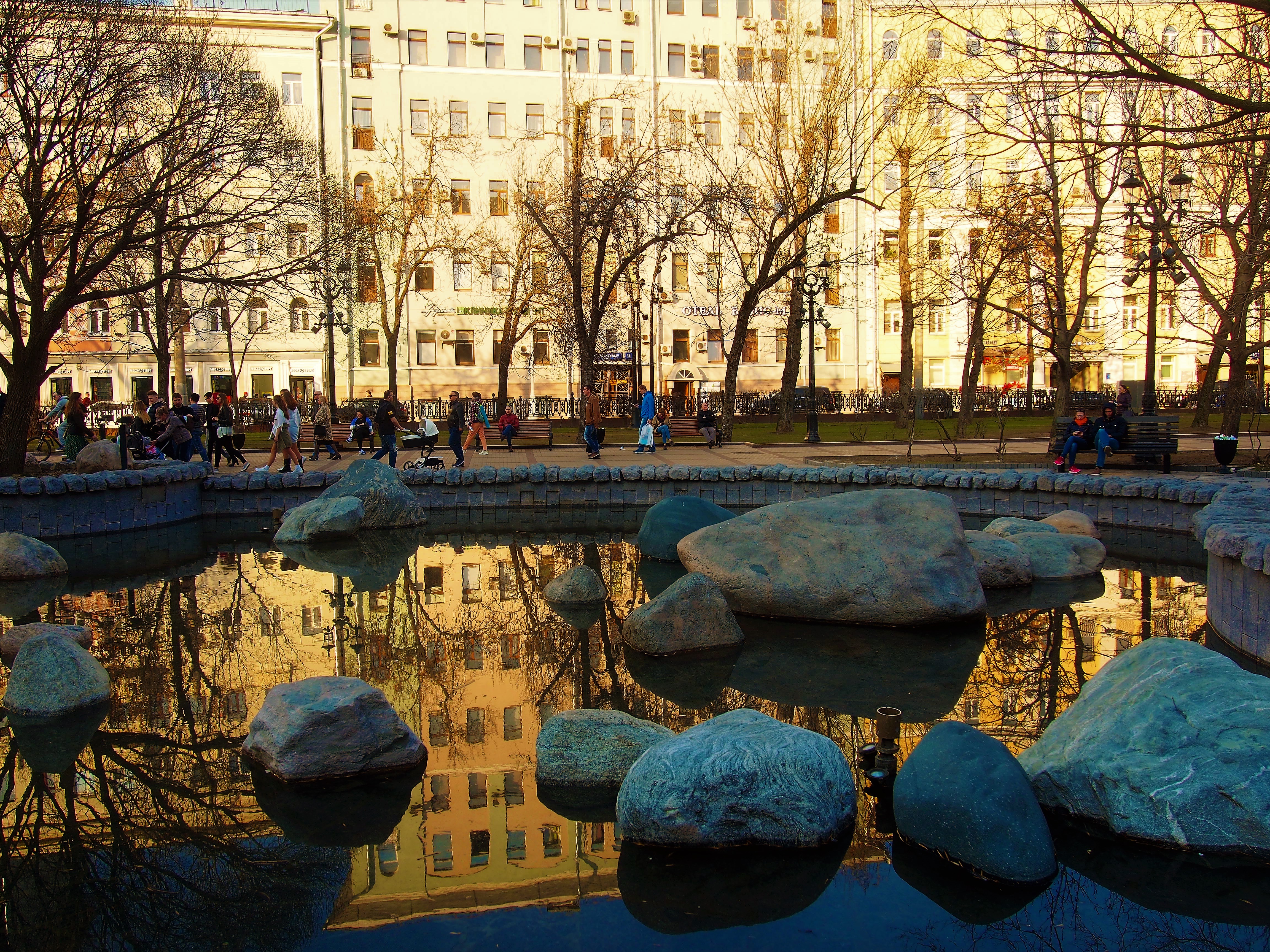 бульвары города москвы