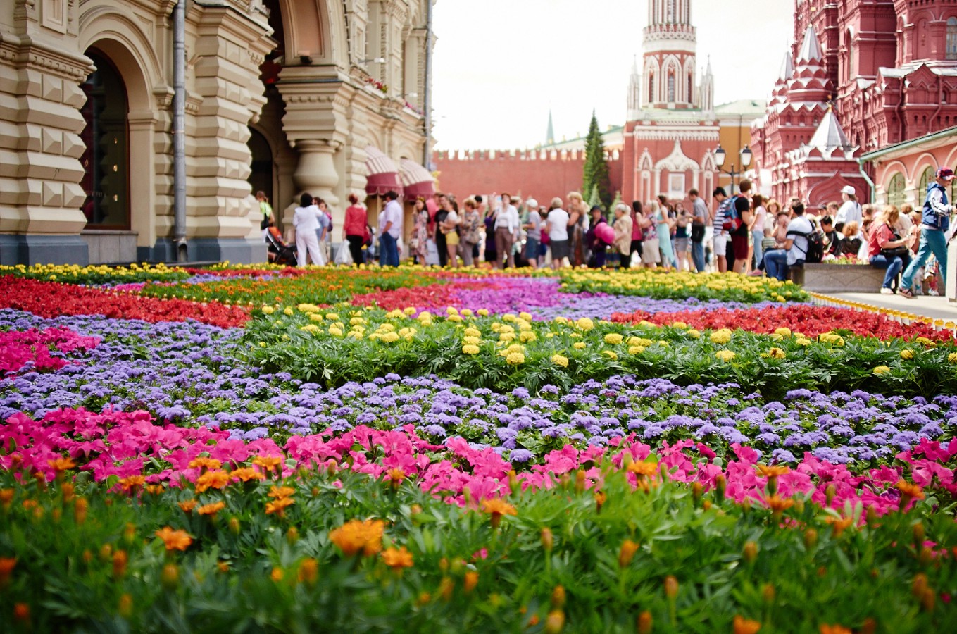 Весенняя москва фото