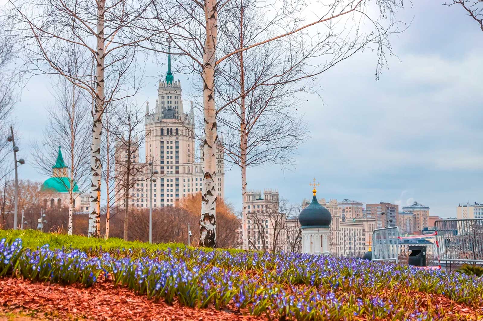 Самые красивые парки москвы весной фото